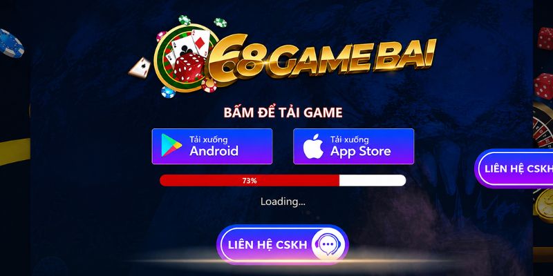 Tải 68 Game Bài Chính Thức - Tận Hưởng Kho Game Cực Chất 1 Giao diện tải 68 game bài mới nhất